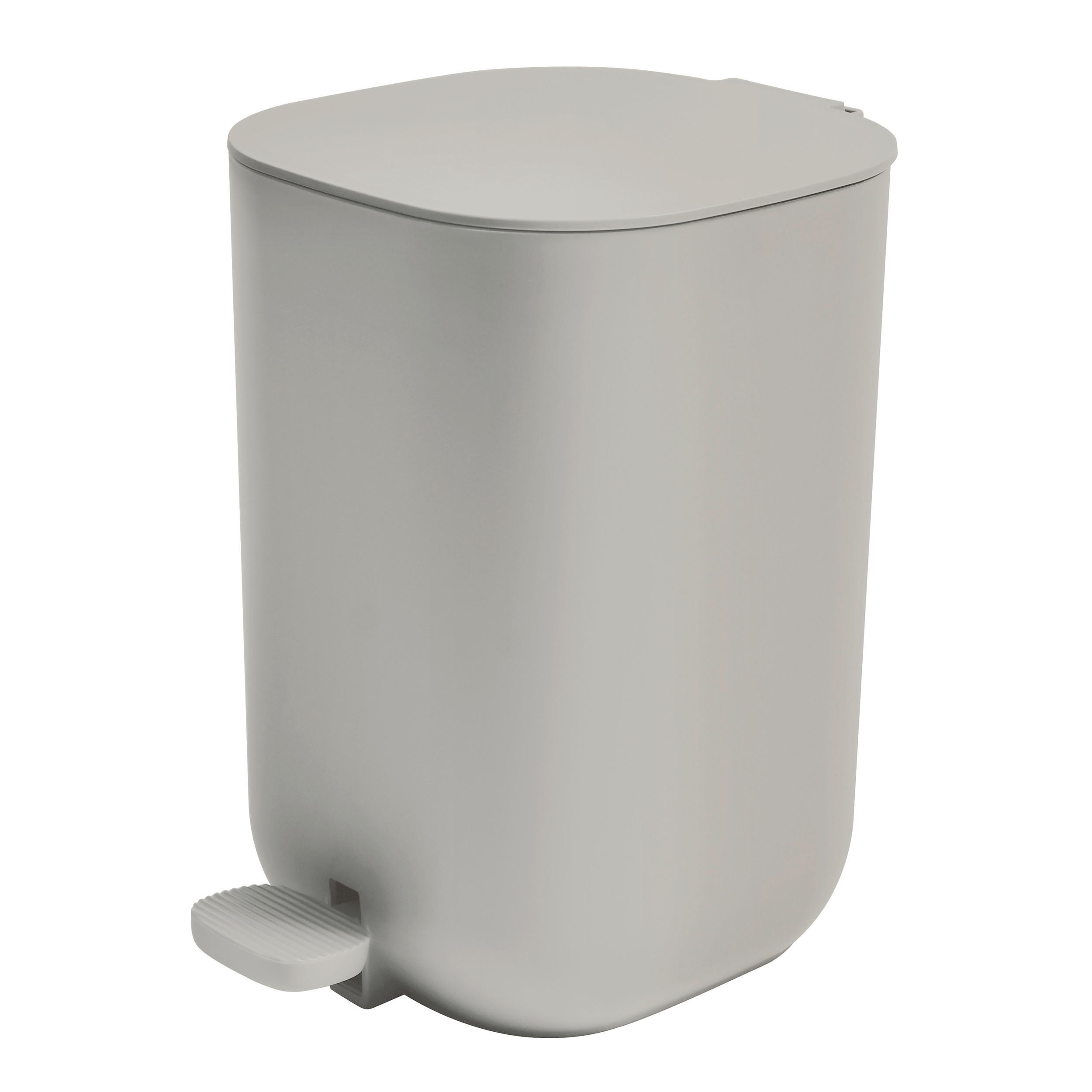 TRETEIMER 3 l  Kunststoff  - Taupe/Schwarz, Basics, Kunststoff (16,4/23,2/16,4cm) - Spirella