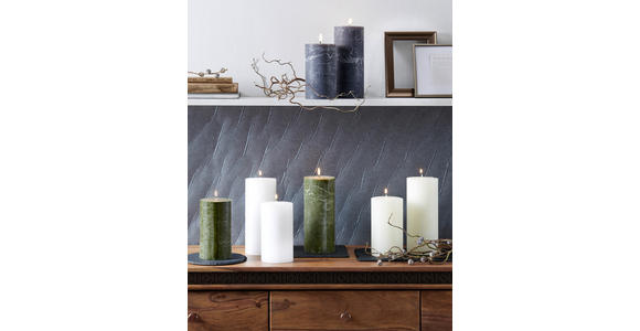 PLATZTELLER 20/20 cm  - Schieferfarben, KONVENTIONELL, Stein (20/20cm) - Ambia Home