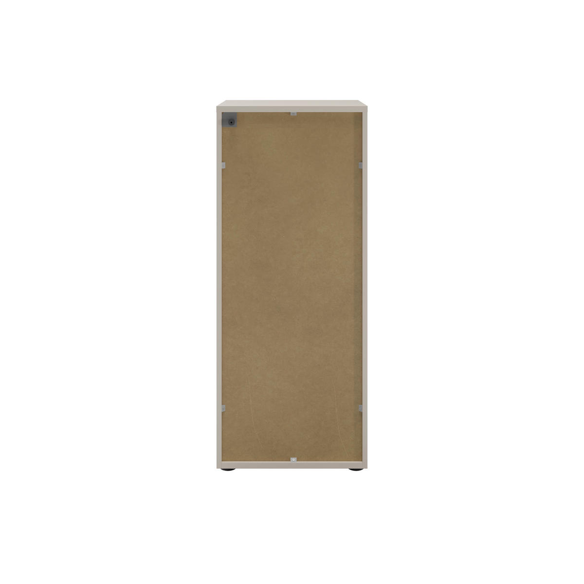 AKTENSCHRANK Schwarz, Eichefarben, Kaschmir  - Kaschmir/Eichefarben, MODERN, Holzwerkstoff/Metall (45/110/43cm) - Novel