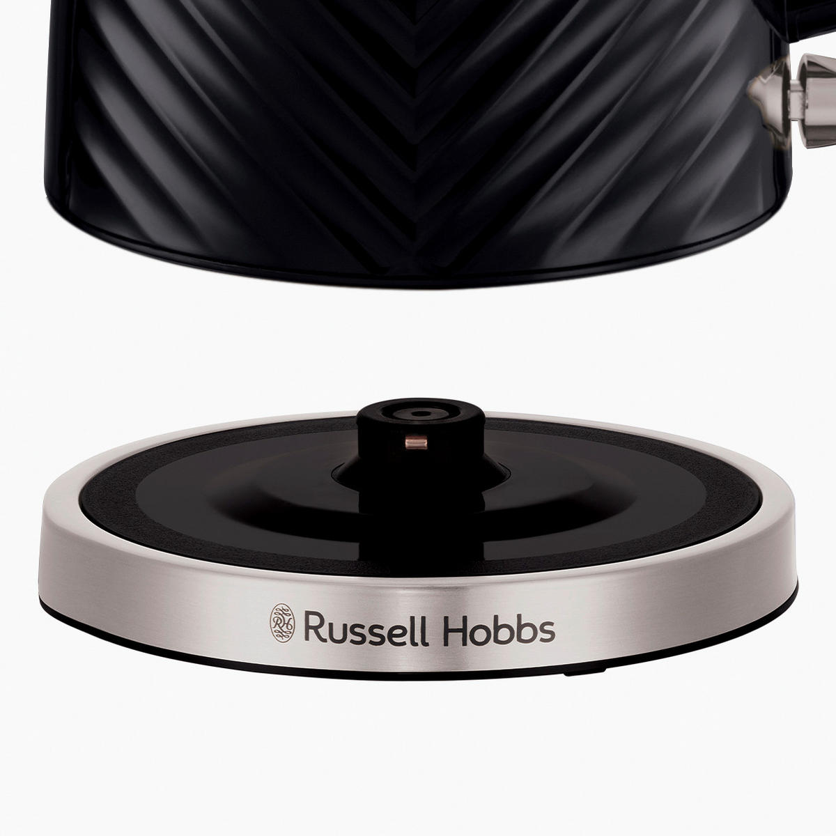 WASSERKOCHER 1,7 l  - Schwarz, Basics, Kunststoff (16,5/24,5/21,5cm) - Russell Hobbs