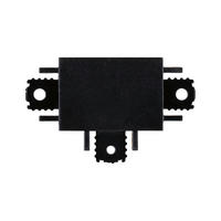 SCHIENENSYSTEM-VERBINDER Veya 5,4/0,6/3,4 cm  - Schwarz, Design, Kunststoff (5,4/0,6/3,4cm) - Paulmann