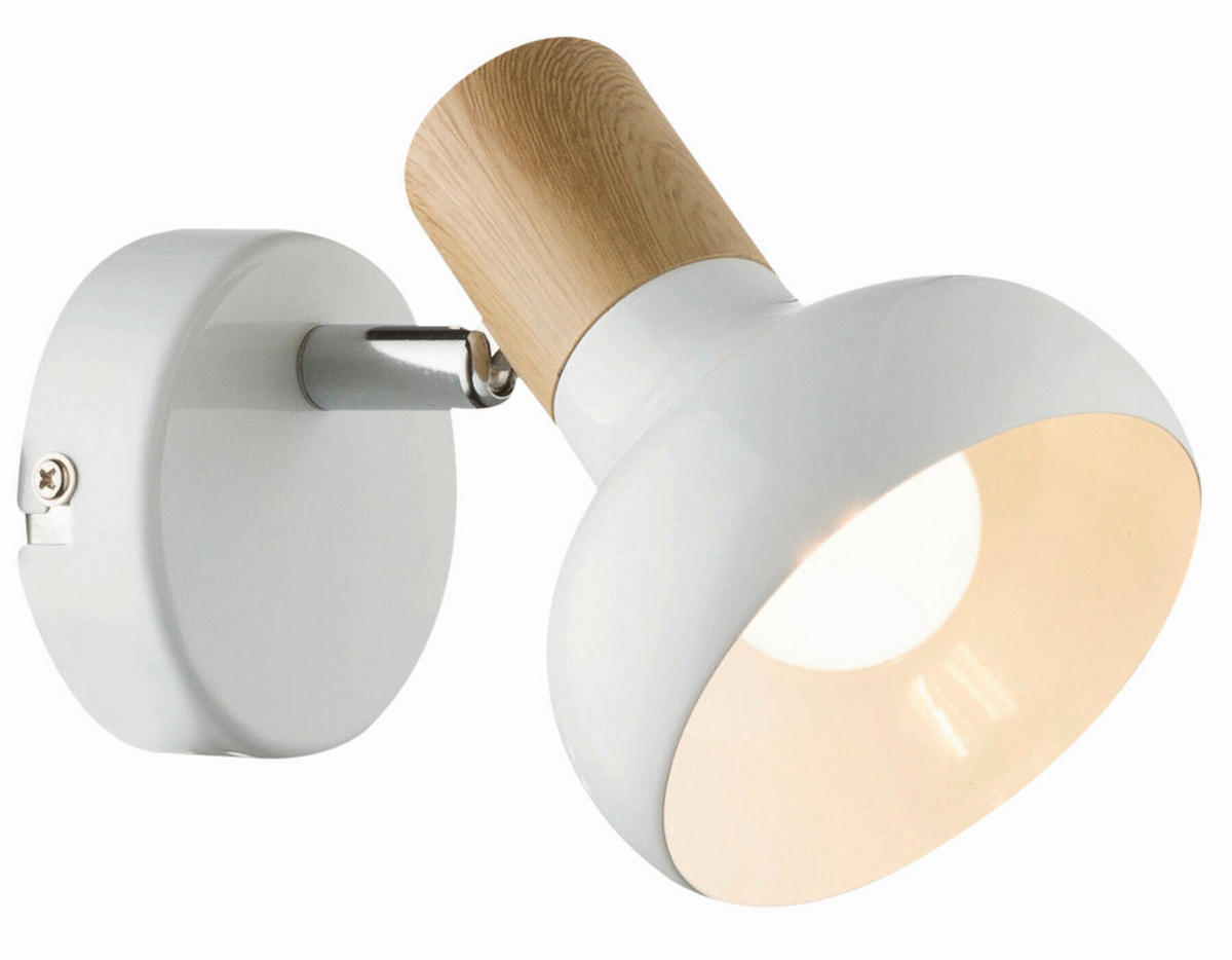 WANDSTRAHLER 16/10/14 cm   - Weiß, Basics, Metall (16/10/14cm)