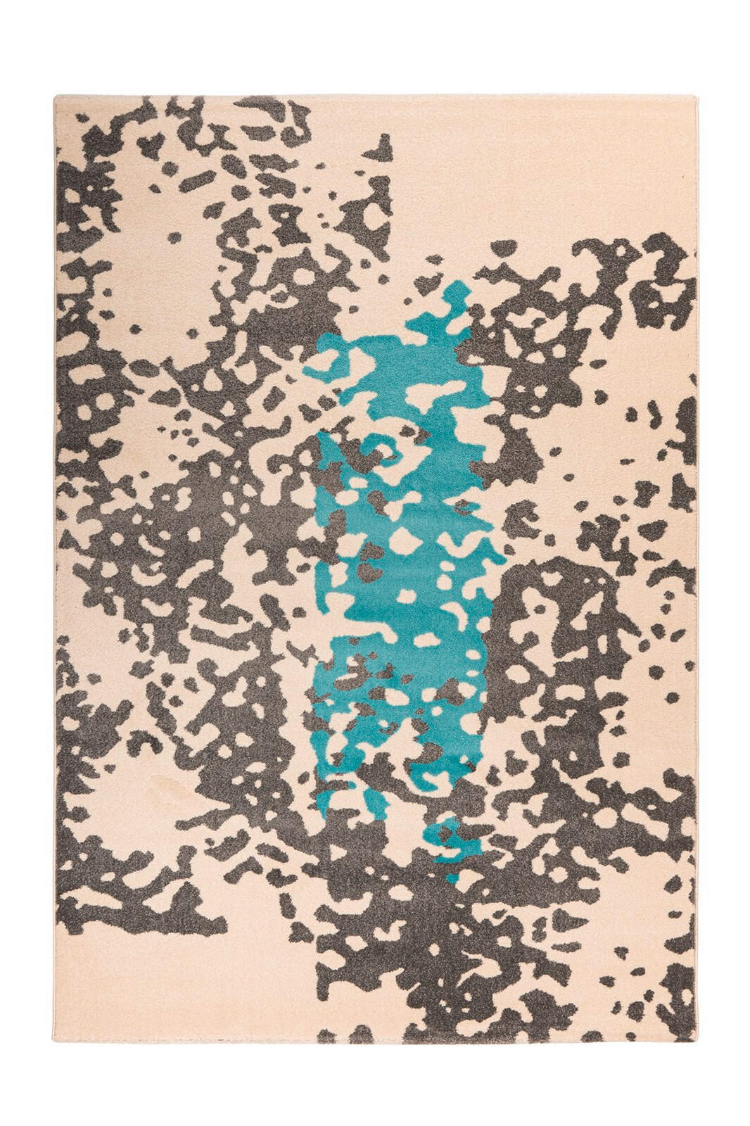 TEPPICH 120/170 cm Naila 300 Creme / Blau Blau, Creme  - Blau/Creme, KONVENTIONELL, Textil (120/170cm)