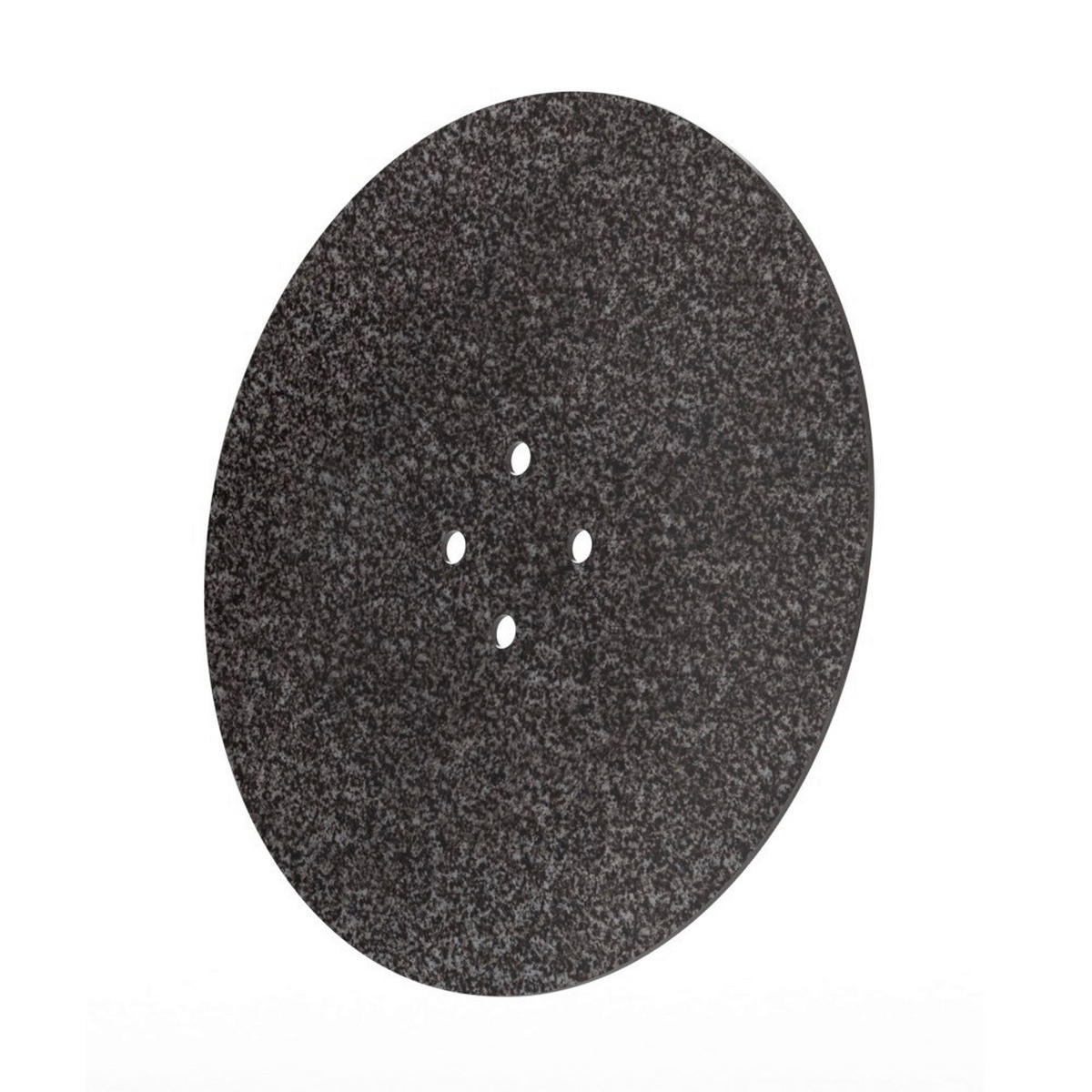 DEKORPLATTE Anthrazit  - Anthrazit, KONVENTIONELL, Metall (56/2/56cm) - Doppler