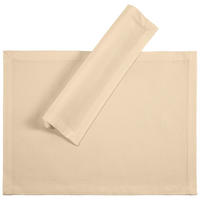 SUPORT DE FARFURIE 33/45 cm textil   - crem, Basics, textil (33/45cm) - Novel