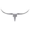 WANDDEKO    - Silberfarben, MODERN, Metall (100/40/6cm) - MID.YOU