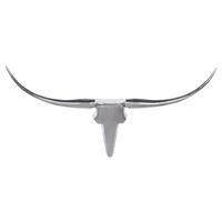WANDDEKO    - Silberfarben, MODERN, Metall (100/40/6cm) - MID.YOU