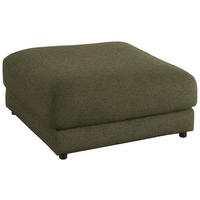 HOCKER Textil Olivgrün  - Schwarz/Olivgrün, Design, Kunststoff/Textil (100/86/100cm) - Lomoco