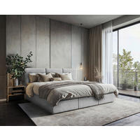 FAMILIENBETT - Schwarz/Grau, Modern, Holz/Holzwerkstoff (240/200cm) - MID.YOU