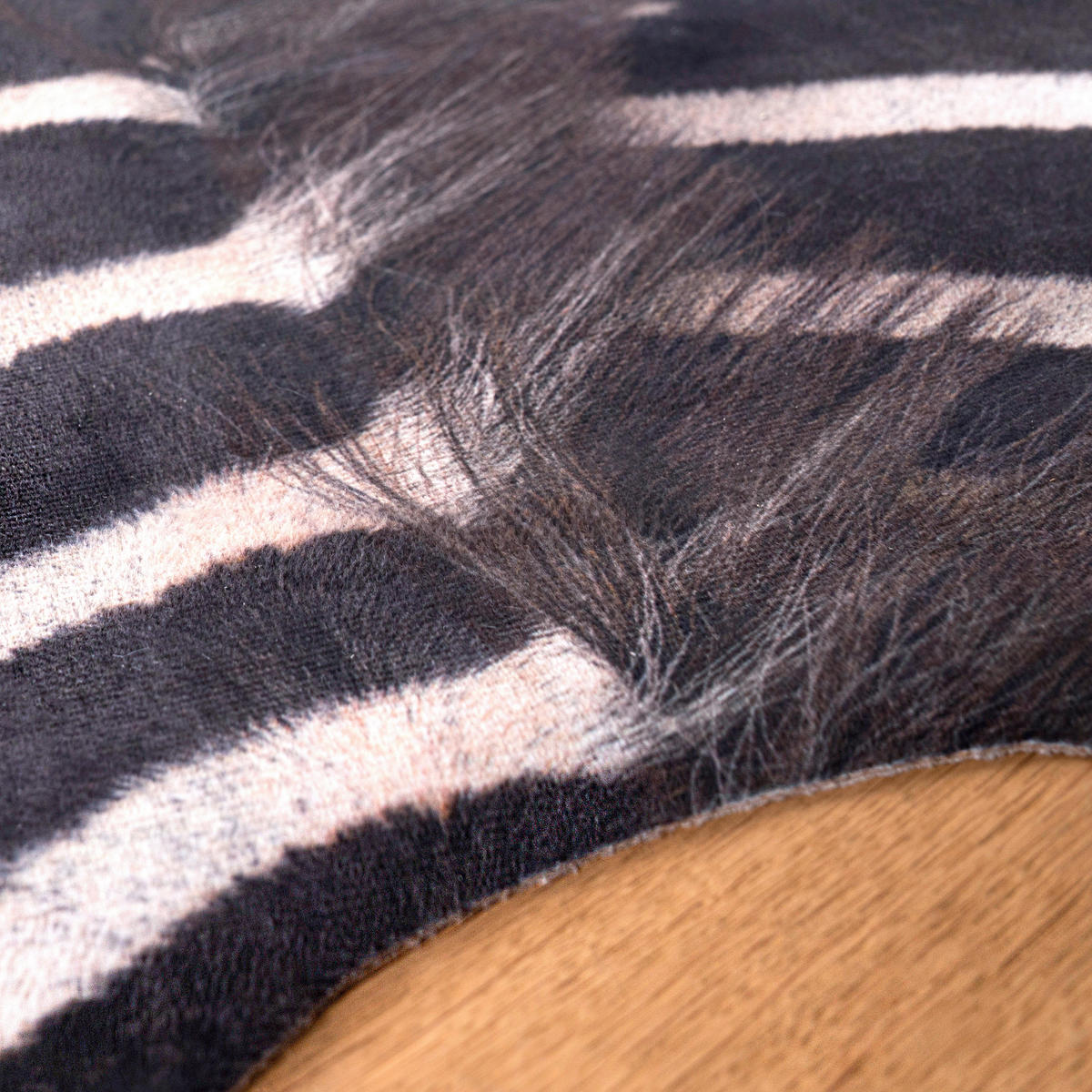 BLANĂ DE BOVINE  My Toledo  - alb/negru, Design, textil (155/190cm) - Novel
