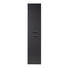 HOCHSCHRANK Anthrazit - Chromfarben/Anthrazit, Design, Glas/Holzwerkstoff (40/178,7/34,8cm) - Welnova