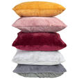 KISSENHÜLLE YUKON 48/48 cm - Anthrazit, Design, Textil (48/48cm) - Novel