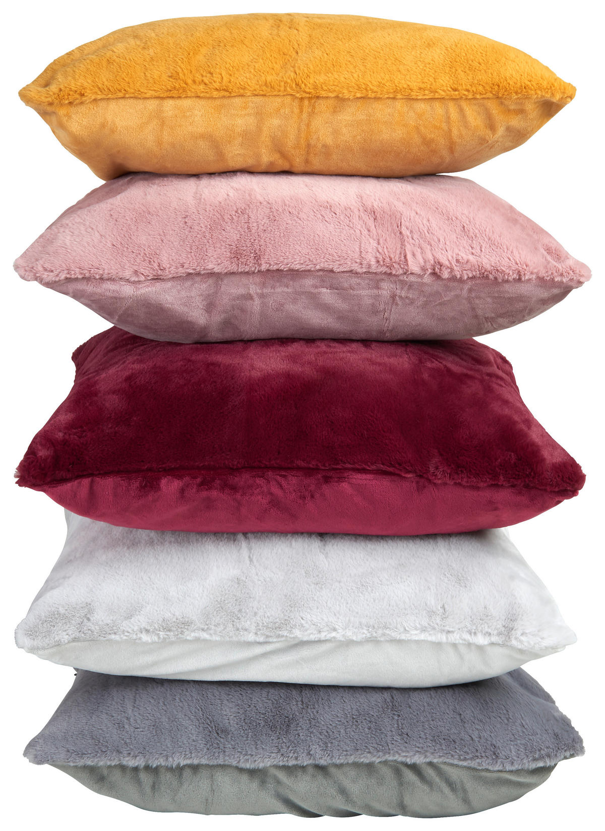 KISSENHÜLLE YUKON 48/48 cm  - Anthrazit, Design, Textil (48/48cm) - Novel