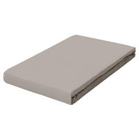 SPANNBETTTUCH FROTTEX Frottee  - Taupe, Basics, Textil (130/200cm) - Schlafgut