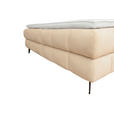 BOXBETT 180/200 cm  in Beige  - Beige/Schwarz, Trend, Textil/Metall (180/200cm) - Esposa