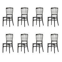 STAPELSESSEL Schwarz  - Schwarz, LIFESTYLE, Kunststoff (41/89,5/43cm)