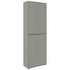 SCHUHSCHRANK Grün  - Schwarz/Grün, Design, Holzwerkstoff/Kunststoff (70/210/34cm) - Xora
