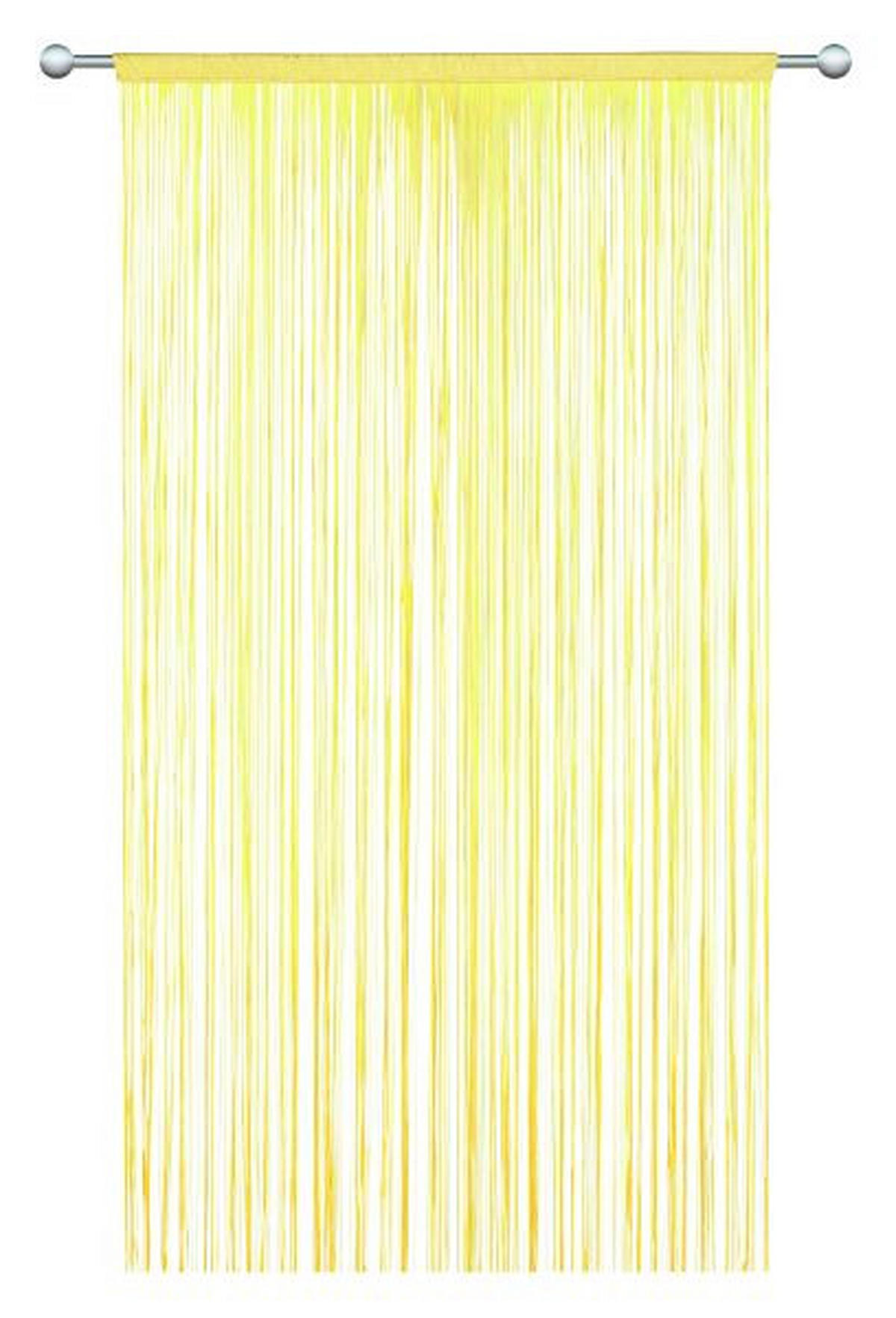 KONČANA ZAVESA žuta - žuta, Konvencionalno, tekstil (90/245cm) - Boxxx