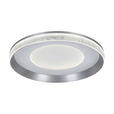 LED-DECKENLEUCHTE 40/9 cm   - Dunkelgrau/Transparent, Design, Kunststoff/Metall (40/9cm) - Novel