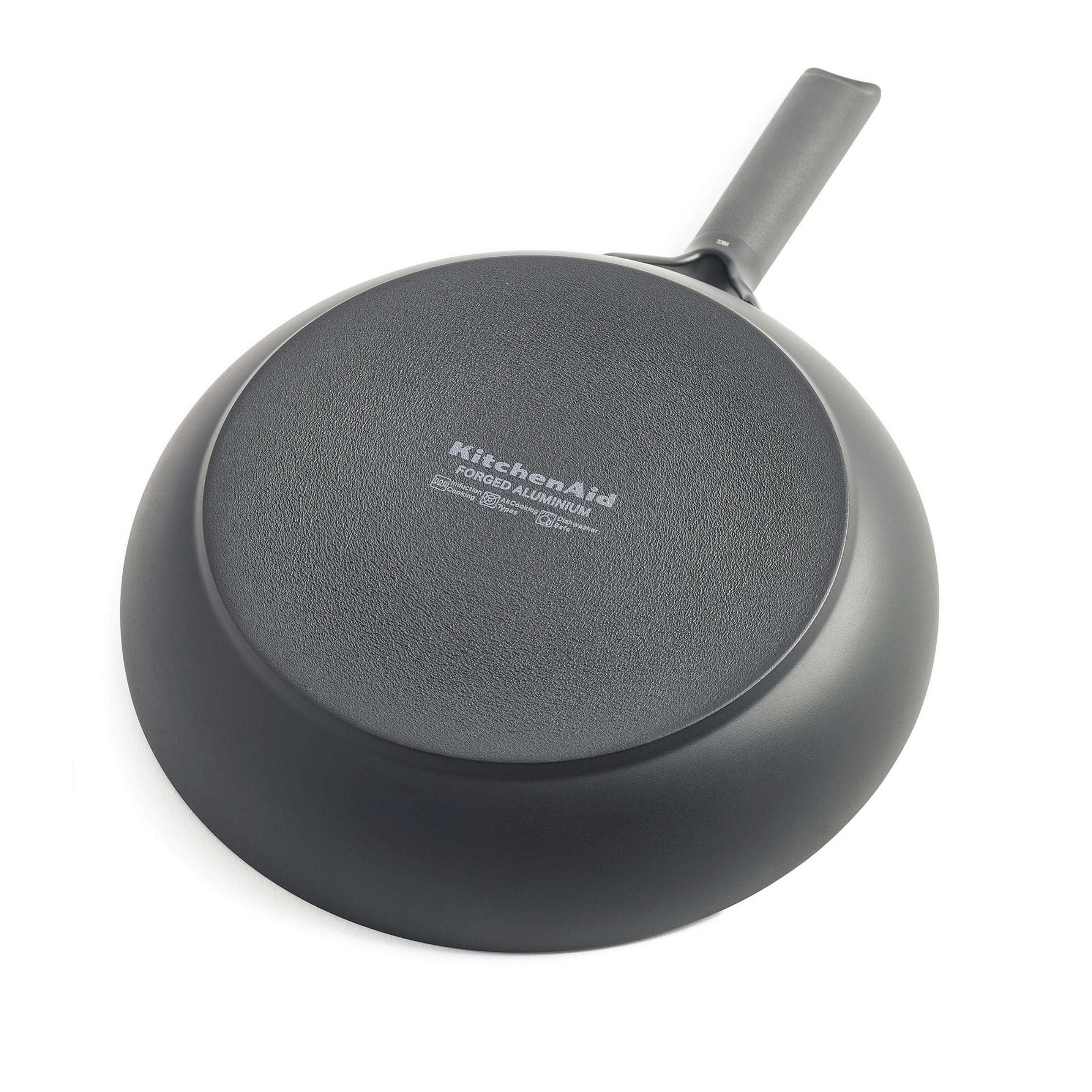 Thumbnail - Kitchenaid Bratpfanne Classic Forged Aluminium, Schwarz, Metall, Kunststoff, 0 L, rund, PFAS-frei, Kochen, Pfannen, Brat...