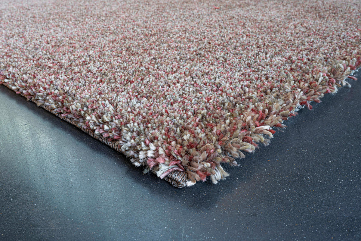 WEBTEPPICH Wohnzimmer 80/150 cm Tanami Rot, Beige, Rostfarben rechteckig  - Rostfarben/Beige, KONVENTIONELL, Textil (80/150cm) - Novel