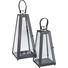 LATERNENSET - Schwarz, LIFESTYLE, Glas/Metall - Ambia Home LATERNENSET - Schwarz, LIFESTYLE, Glas/Metall - Ambia Home