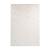 TEPPICH 160/230 cm Vivica 225 Weiß / Creme  - Creme/Weiß, KONVENTIONELL, Textil (160/230cm)
