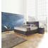 BOXSPRINGBETT 180/200 cm INKL. Matratze - Anthrazit/Alufarben, Design, Textil (180/200cm) - Joop! BOXSPRINGBETT 180/200 cm INKL. Matratze - Anthrazit/Alufarben, Design, Textil (180/200cm) - Joop!