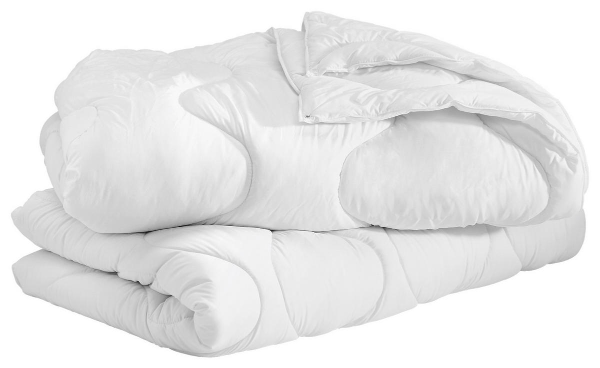 VIERJAHRESZEITENDECKE  Oviedo  135/200 cm   - Weiß, KONVENTIONELL, Textil (135/200cm) - Sleeptex