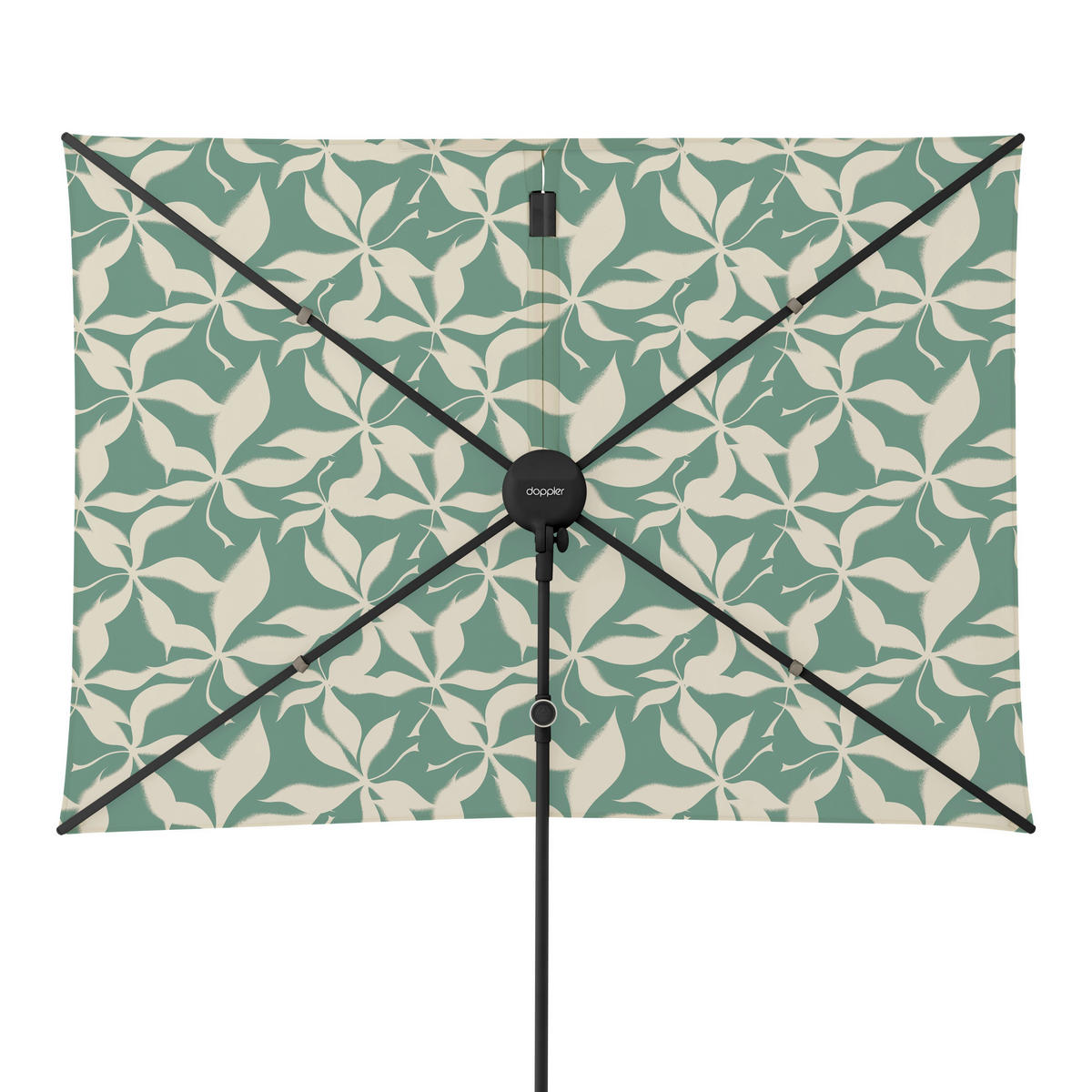 SONNENSCHIRM ca. 180x130 cm  - Beige/Schwarz, Basics, Textil/Metall (180/130cm) - Doppler