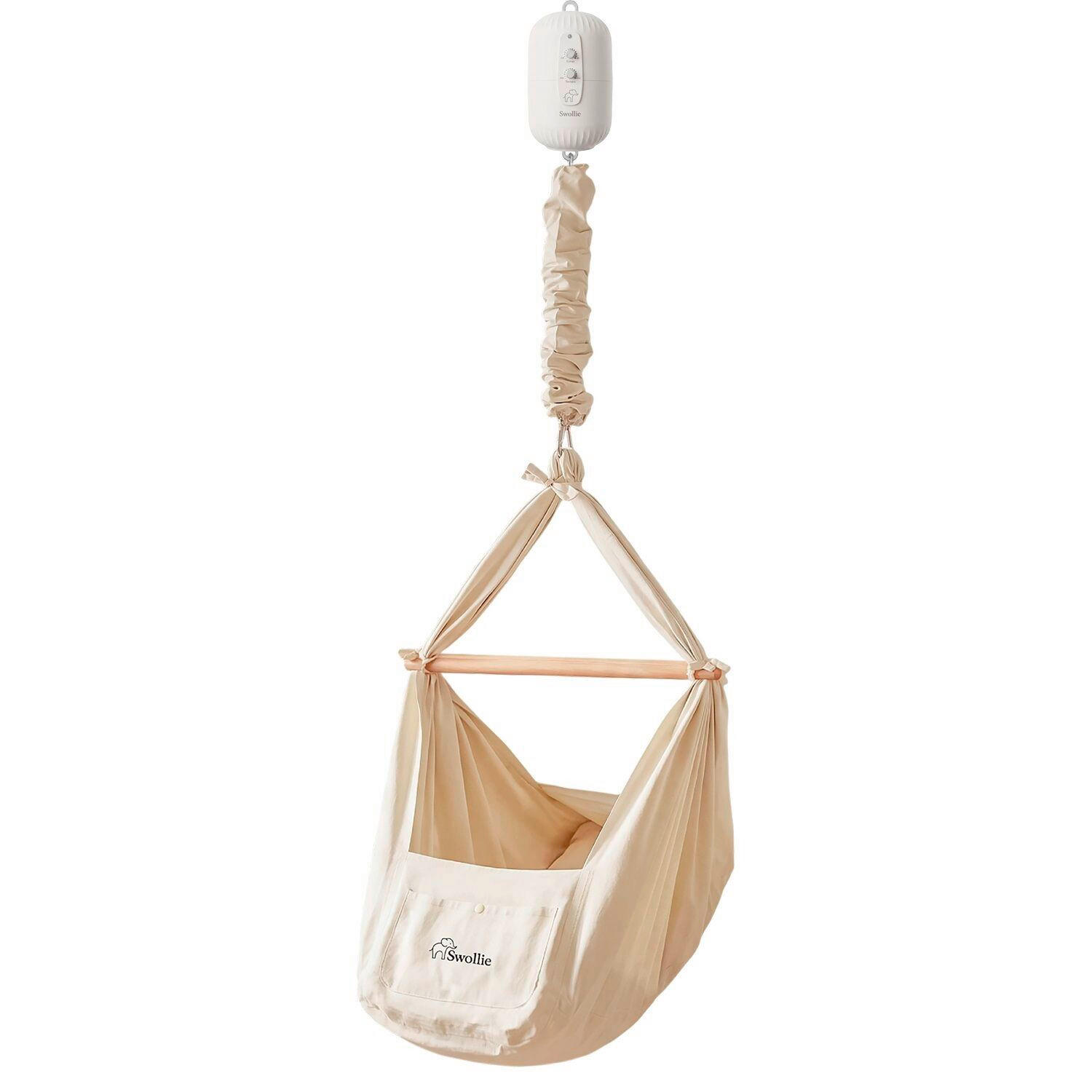 FEDERWIEGE  72/51/166 cm  - Beige, Basics, Textil (72/51/166cm)