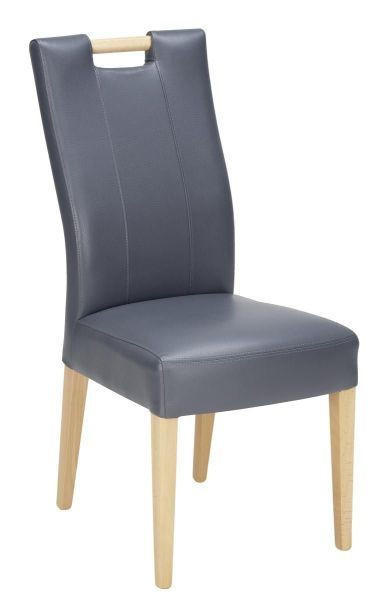 SZÉK fa, textil szürke, bükk  - bükk/szürke, Konventionell, textil/fa (47/100/64cm) - Cantus