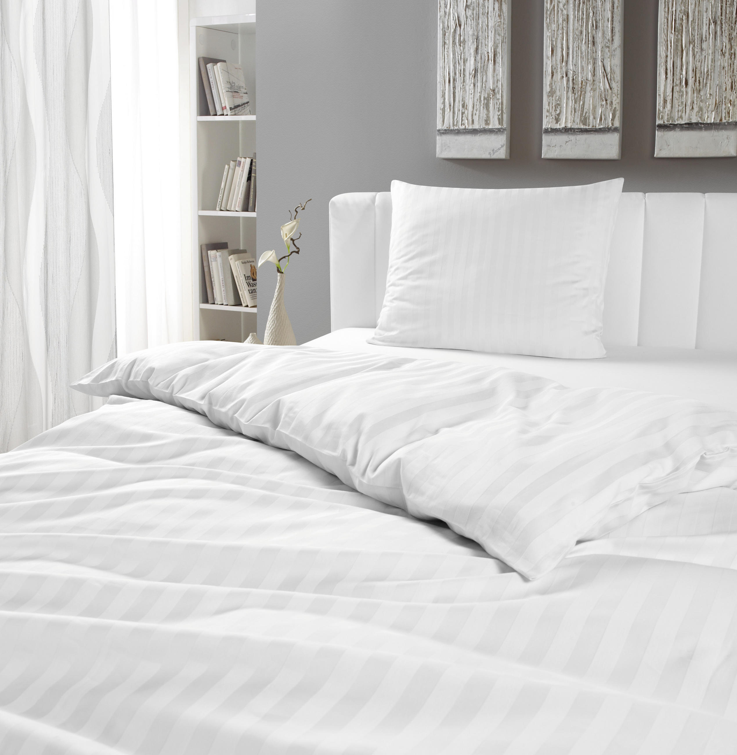 NAVLAKA ZA POPLUN 140/200 cm STANA - bijela, Konvencionalno, tekstil (140/200cm) - Boxxx