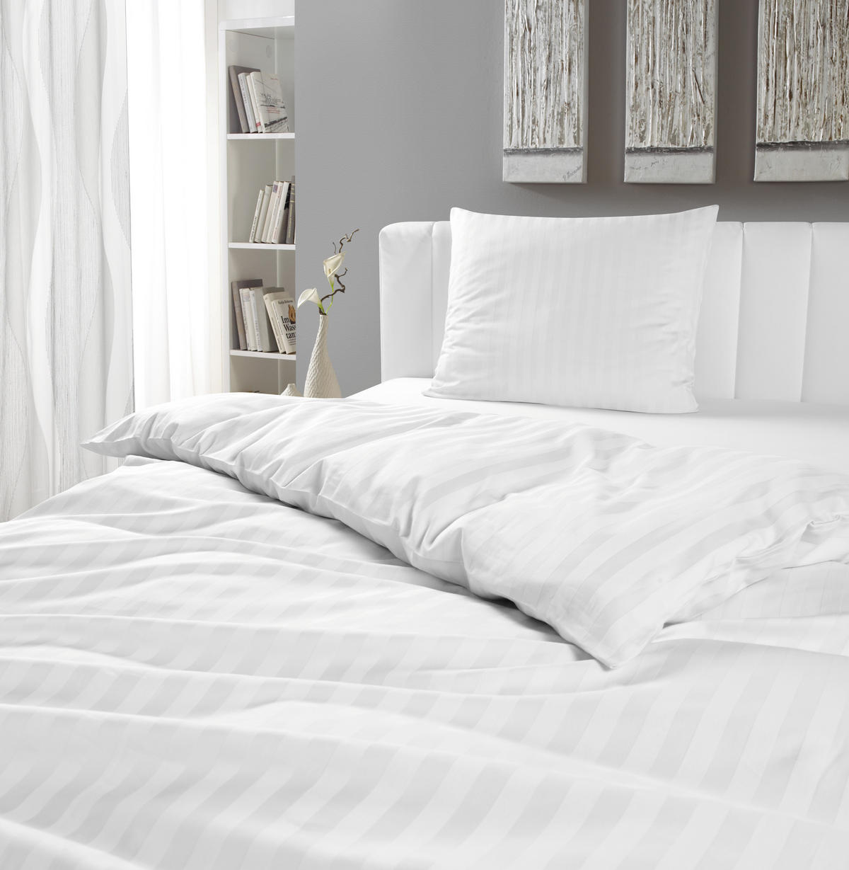 NAVLAKA ZA POPLUN 140/200 cm  STANA  - bijela, Konvencionalno, tekstil (140/200cm) - Boxxx
