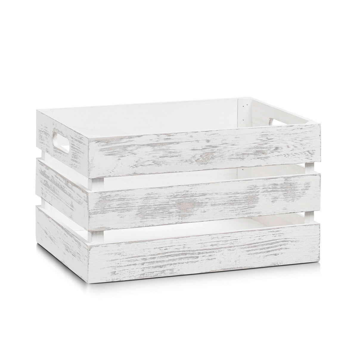 DEKOKISTE - Weiß, Basics, Holz (35/25/20,5cm) - Zeller Present