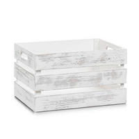 DEKOKISTE - Weiß, Basics, Holz (35/25/20,5cm) - Zeller Present