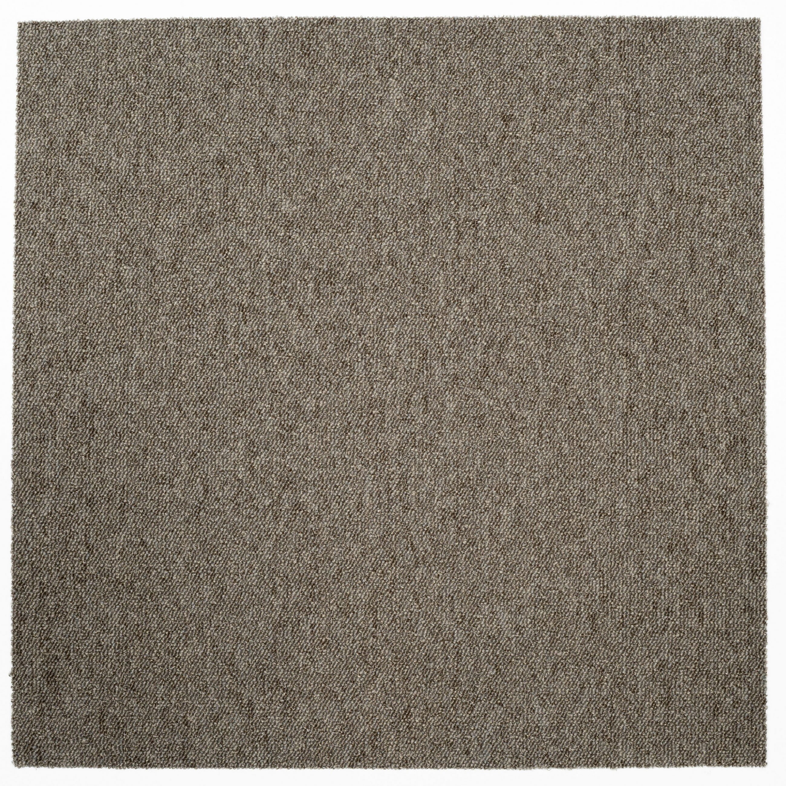 TEPPICHFLIESE Mustang 94 50/50 cm  in Graubraun  - Graubraun, Basics, Textil (50/50cm)