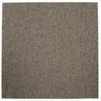 TEPPICHFLIESE Mustang 94 50/50 cm in Graubraun  - Graubraun, Basics, Textil (50/50cm)