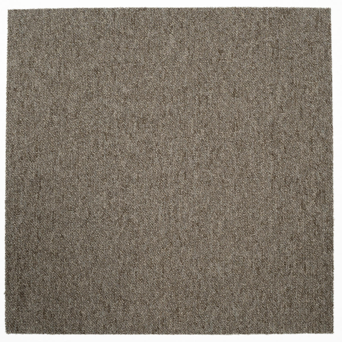 TEPPICHFLIESE Mustang 94 50/50 cm in Graubraun  - Graubraun, Basics, Textil (50/50cm)