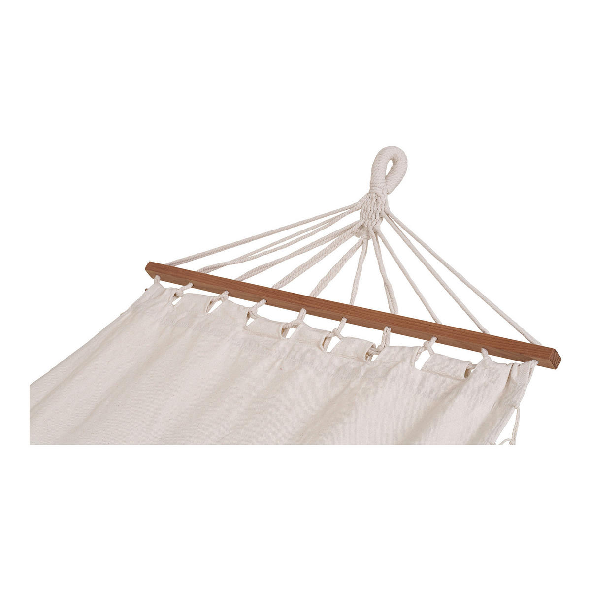 HÄNGEMATTE  - Weiß, Basics, Holz/Textil (200/3/80cm)