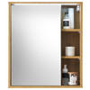 SPIEGELSCHRANK 60/70/20 cm  - Eiche Wotan, MODERN, Glas/Holzwerkstoff (60/70/20cm) - MID.YOU