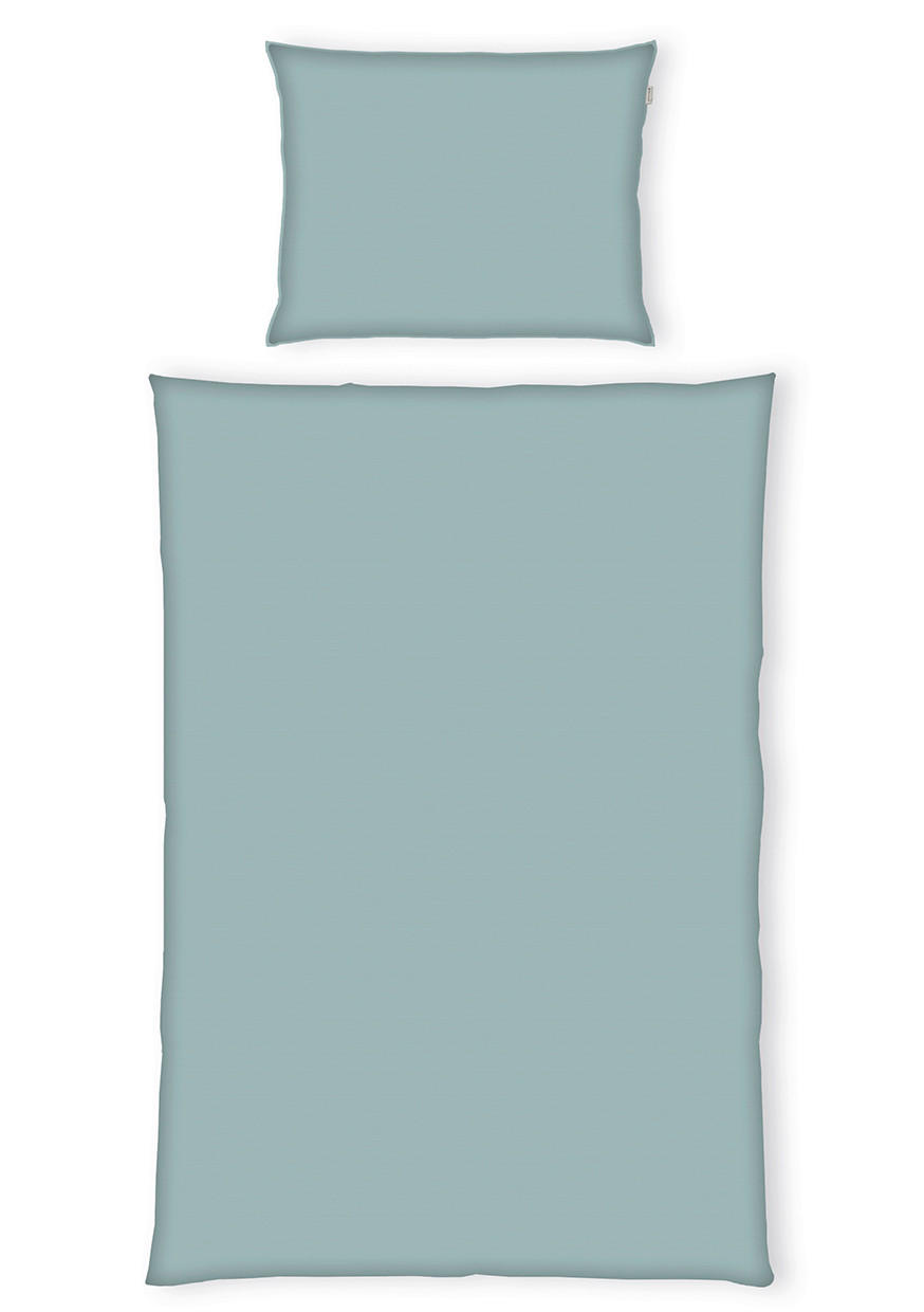 BETTWÄSCHE Satin 140/200 cm  - Mintgrün, Basics, Textil (140/200cm) - Tom Tailor