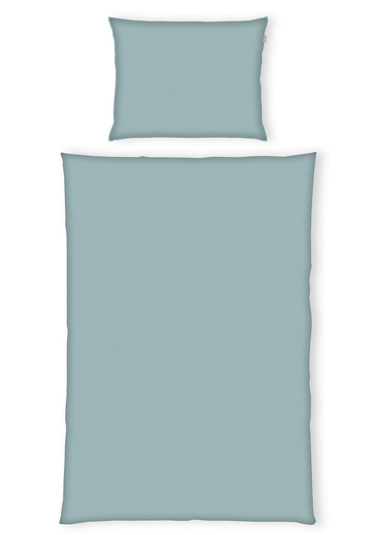 BETTWÄSCHE Satin 140/200 cm  - Mintgrün, Basics, Textil (140/200cm) - Tom Tailor