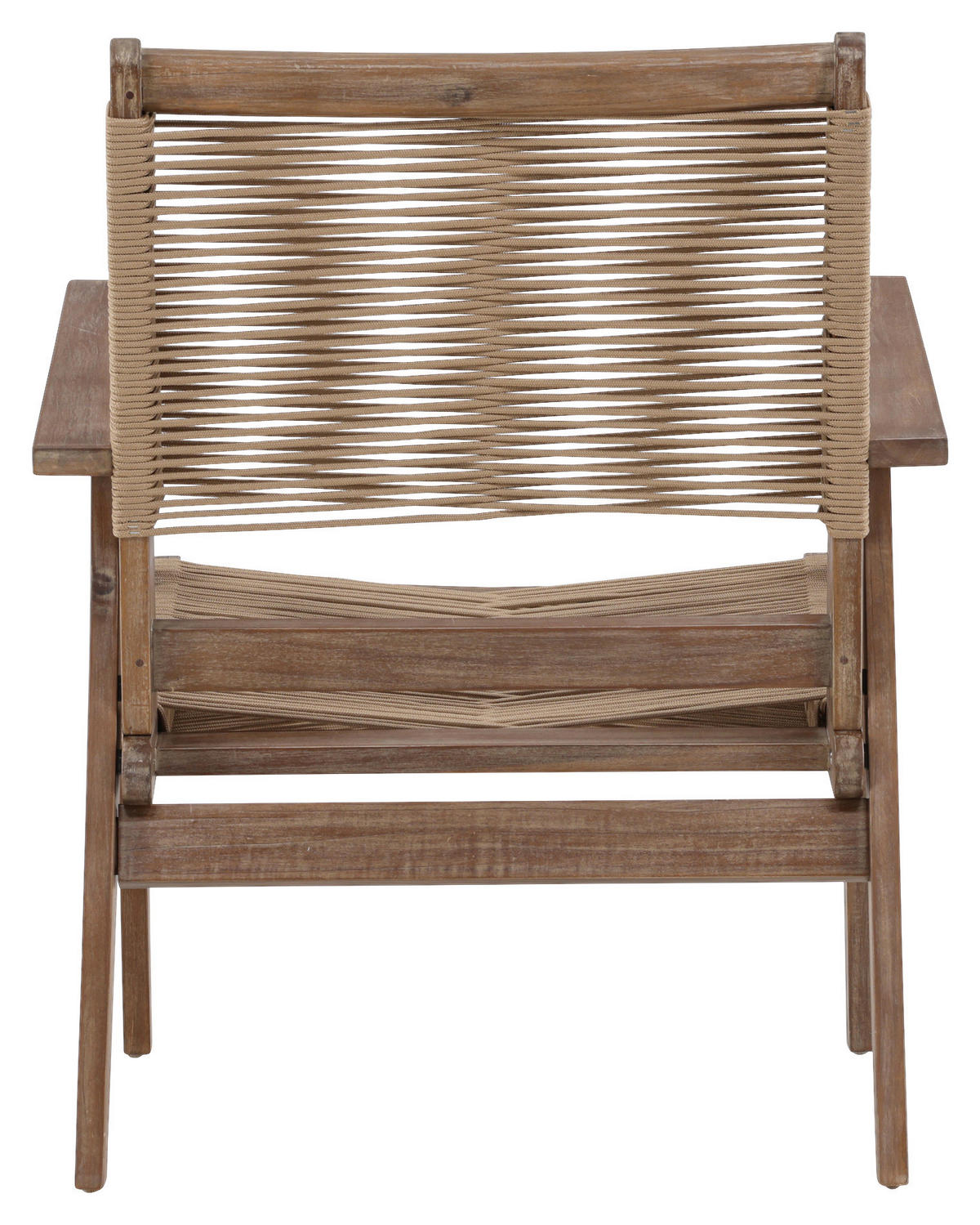 LOUNGEFÅTÖLJ  - brun, Klassisk, trä/textil (68/88/72cm) - Gardenson