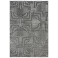 OUTDOORTEPPICH 60/110 cm Berlin Grau  - Grau, Basics, Kunststoff/Textil (60/110cm) - Novel