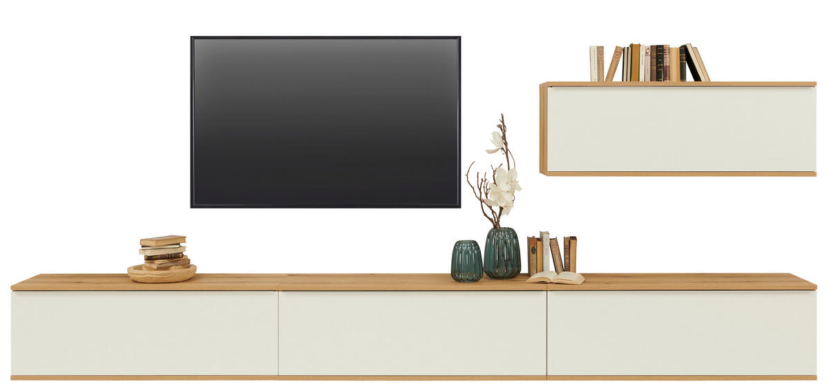 Comodă Tv 127,5/46/40 cm  - Modern, plastic/material pe bază de lemn (127,5/46/40cm) - Modern Living