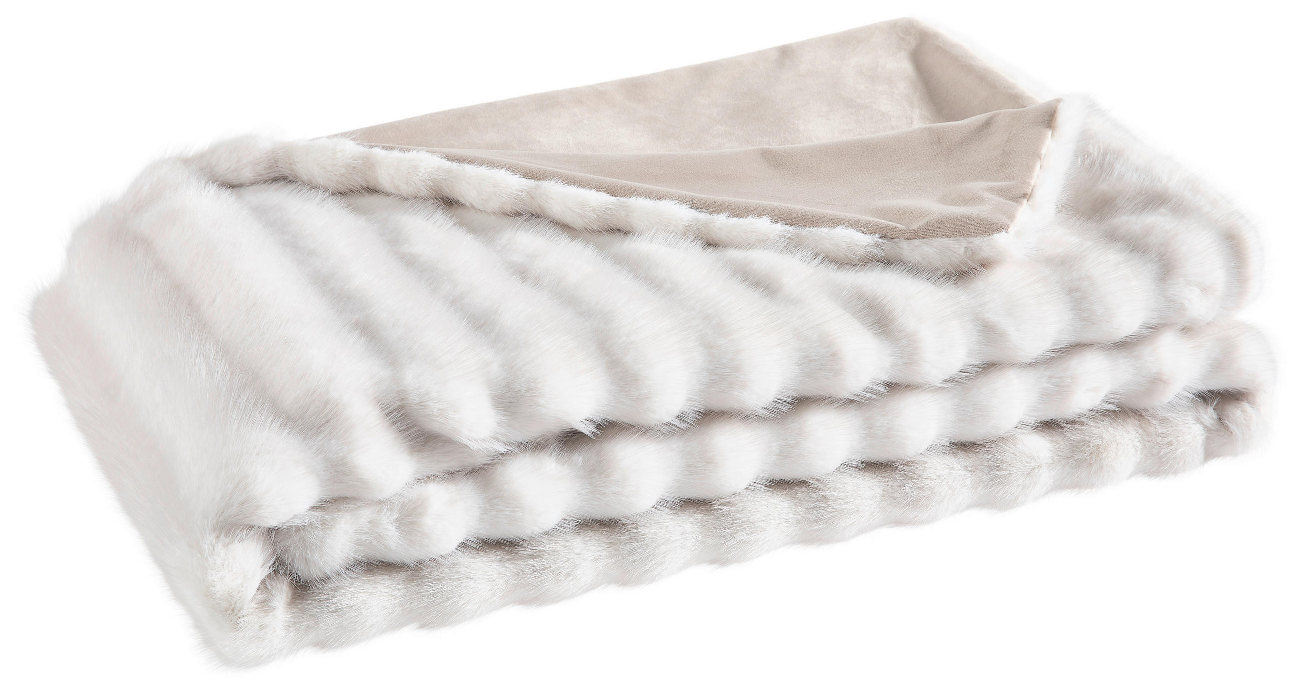 PLAID COUTURE 130/170 cm  - Creme/Weiß, Design, Textil (130/170cm) - Musterring