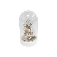 DEKOHASE   - Klar/Naturfarben, LIFESTYLE, Glas/Holzwerkstoff (9/14,5cm)