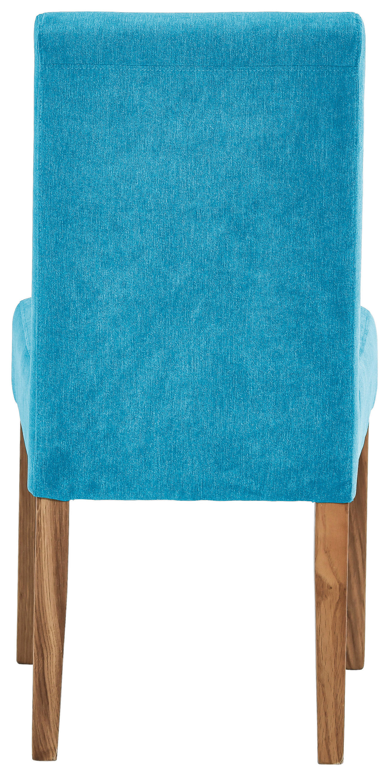 SZÉK fa, textil türkiz, tölgyfa  - türkiz/tölgyfa, Konventionell, textil/fa (47,5/91,5/63cm) - Cantus