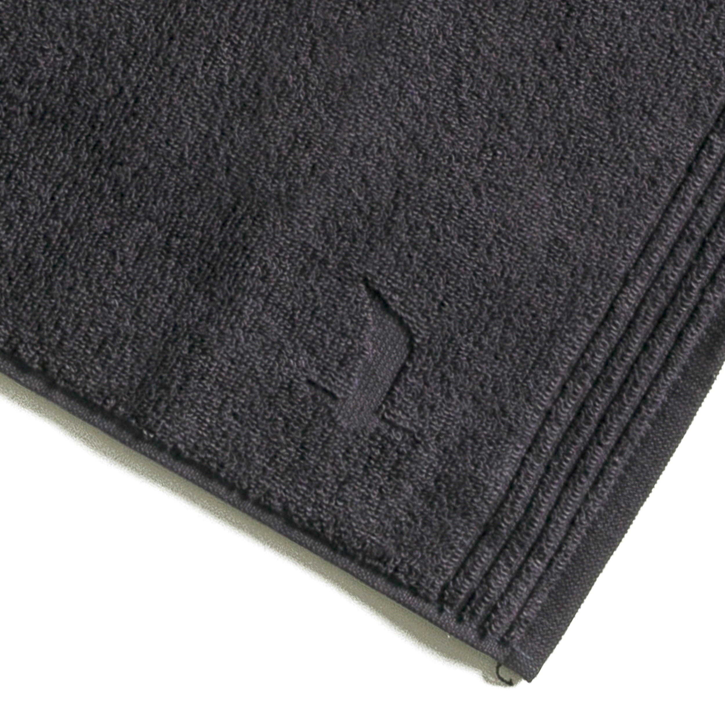 BADEMATTE Dunkelgrau 50/70 cm  - Dunkelgrau, Basics, Textil (50/70cm) - Moeve
